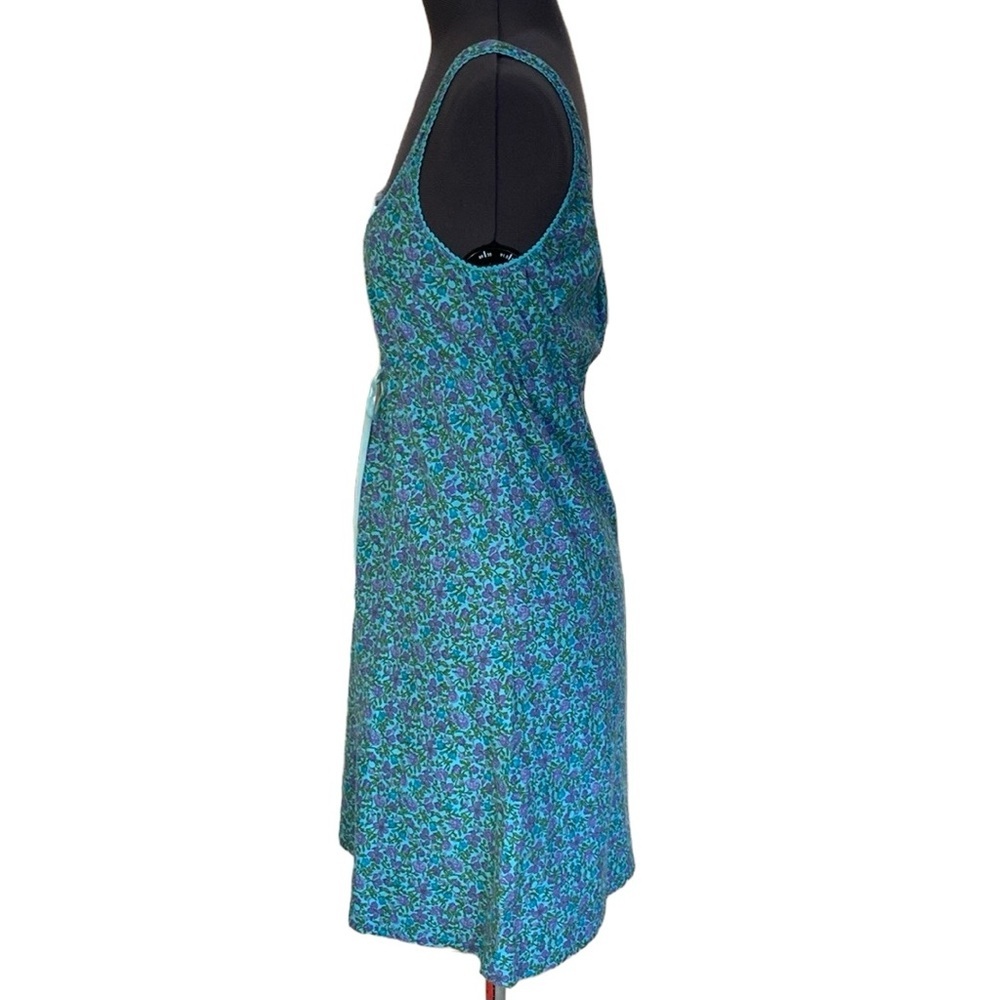 Vintage Ralph Ralph Lauren Size M Cotton Floral Print Machine Wash Sleeveless - Picture 4 of 9